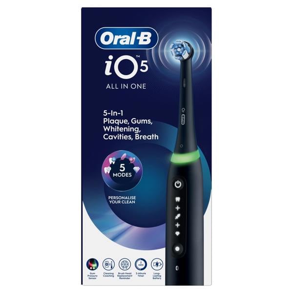 Oral-B iO 5 Black Electric Toothbrush