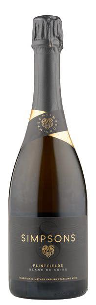 Simpsons Wine Estate, Kent, Flint Fields Blanc de Noirs Brut 2021 75cl