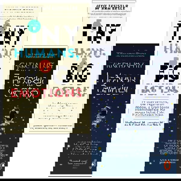 Tiny Humans, Big Emotions and The Anxious Generation 2 Books Collection Set