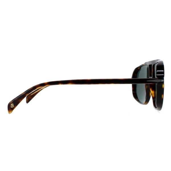 David Beckham Sunglasses DB1000/S 086 QT Dark Havana Green