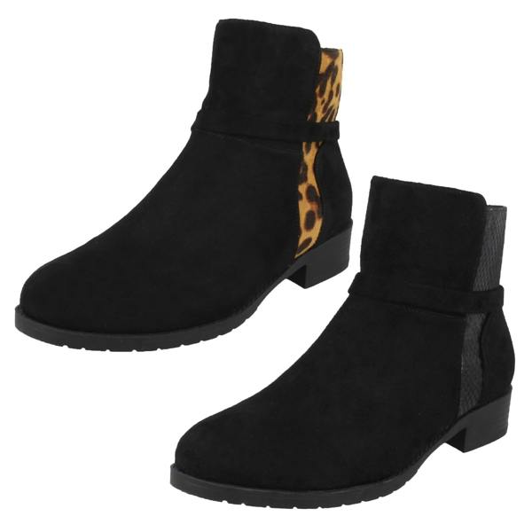 Spot On Ladies Spot On Ankle Boots F51098