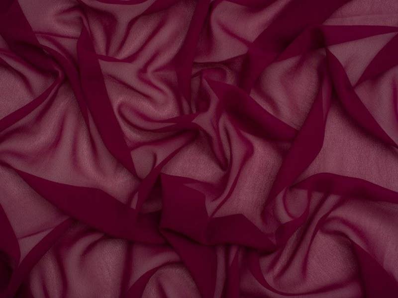 Minerva Core Range Minerva Light Sheer Chiffon Fabric - Plain Design Dressmaking Fabric, 110 cm / 44" Wide - per metre