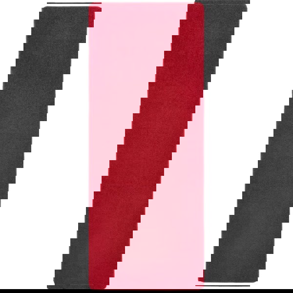 Modern Plain Red Rug – Soft Short Pile