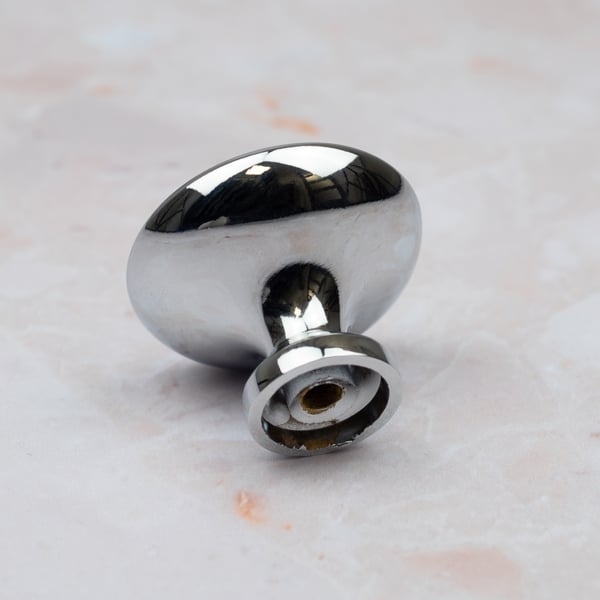 Handle & Home 32mm Polished Chrome Round Knob