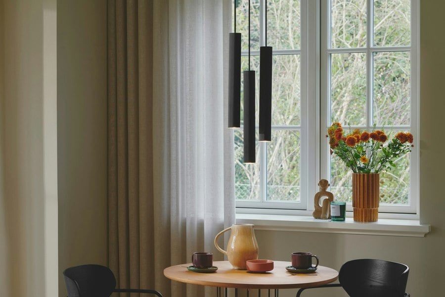 Nordlux Vico 3-Rondel | Ceiling pendant | Black