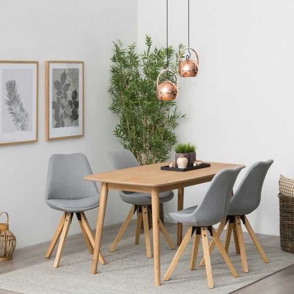 Furniture To Go Nagano Rectangular Dining Table in Oak