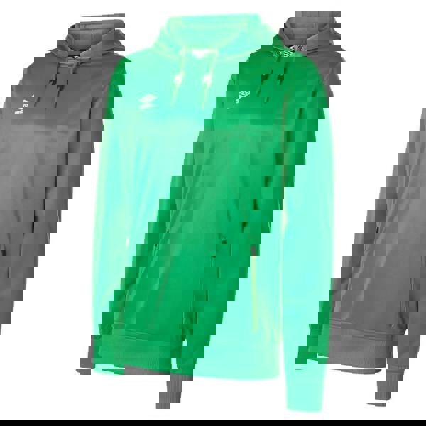 Umbro Mens Club Essential Polyester Hoodie - Emerald - 