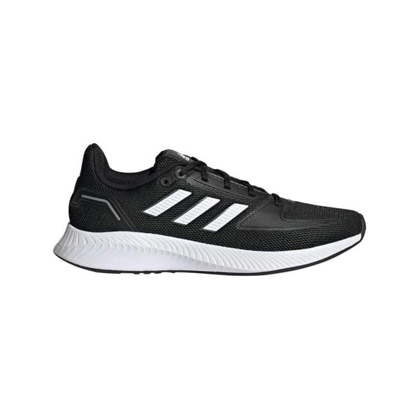 Adidas Womens/Ladies Runfalcon 2.0 Running Shoes - Black/Cloud White/Grey - 