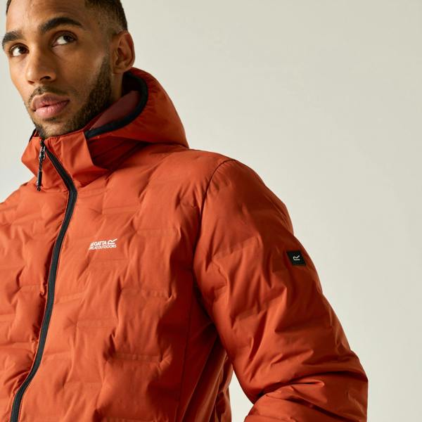 Regatta Mens Astrel Padded Jacket - Rooibos Tea - 