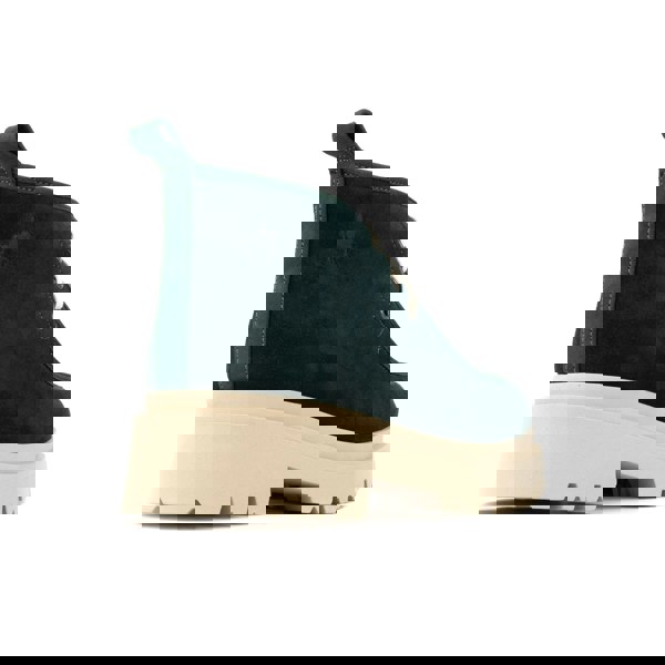 Embassy London Verona - Green Suede - Women's Square Toe Chukka Boot