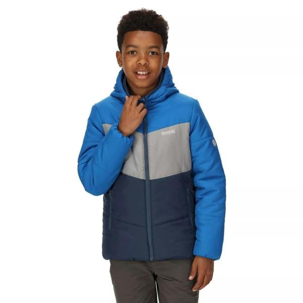 Regatta Childrens/Kids Lofthouse VI Insulated Jacket - Sky Diver Blue/Storm Grey - 