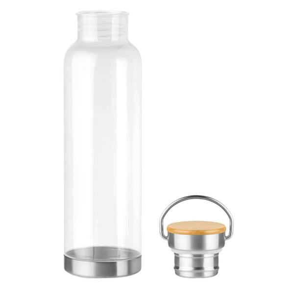 MidOcean Helsinki Basic Bamboo Tritan 800ml Bottle - Transparent - 