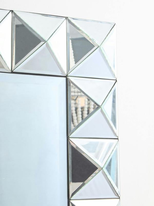 Interiors by Premier Lidia 3D Effect Rectangular Wall Mirror