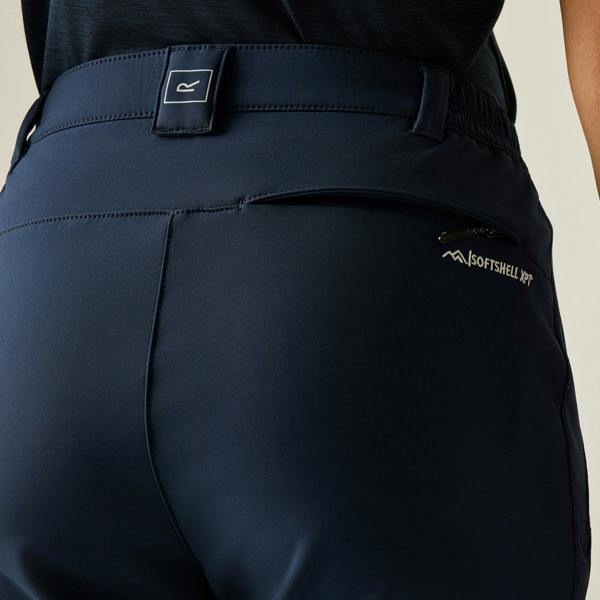 Regatta Womens/Ladies Geo II Softshell Trousers - Navy - 