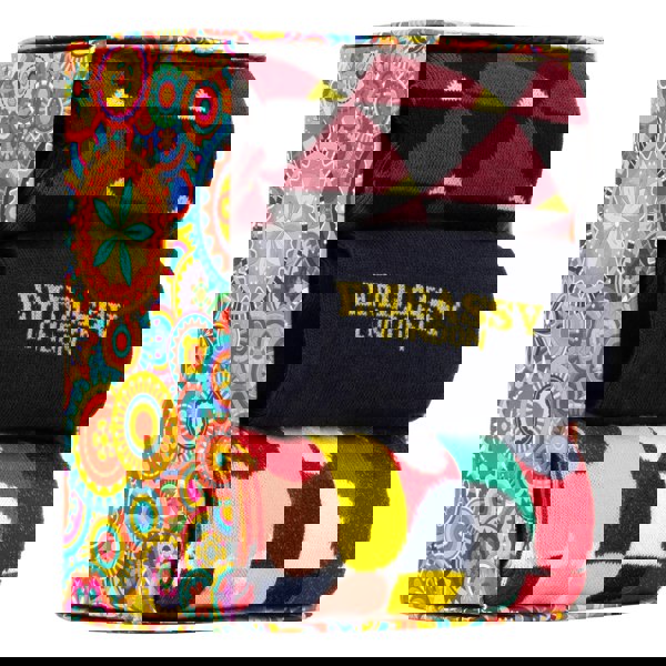 Embassy London Socktopus - Groovy Mix - Men's 3 pack cotton crew socks size UK 6 to 12 in patterns