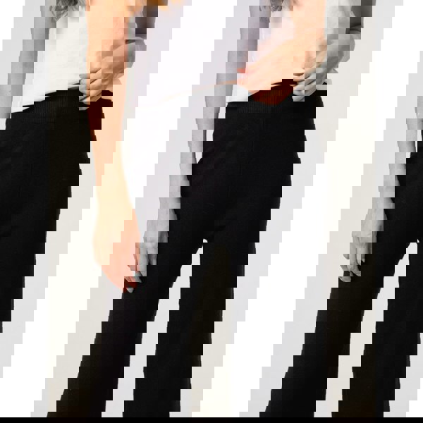 Blue Vanilla Knitted Wide Leg Trousers