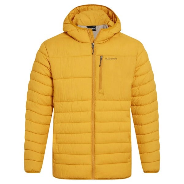 Craghoppers Mens Compresslite VIII Hooded Padded Jacket - Vintage Yellow