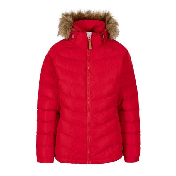 Trespass Women's Nadina Waterproof Padded Jacket - Red