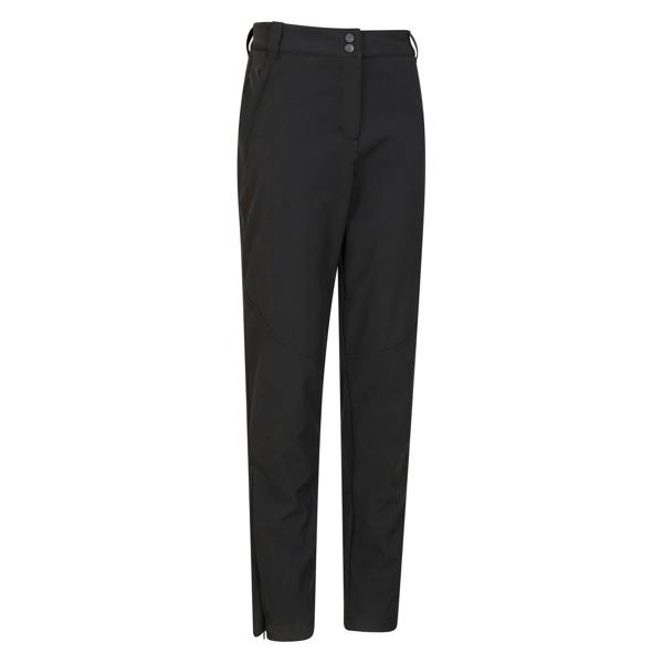 Mountain Warehouse Womens/Ladies Sierra II Softshell RECCO Ski Trousers - Black - 