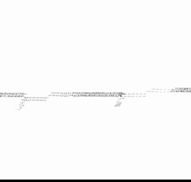 Illuminess™ Sterling Silver Diamond Bar Bracelet image 0