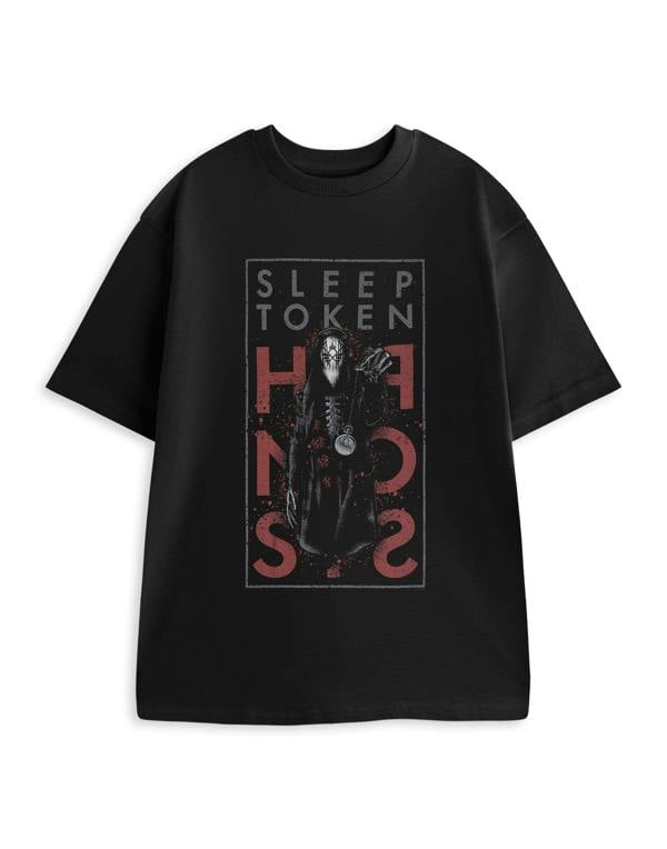 Sleep Token Unisex Black Hypnosis Short Sleeved T-Shirt