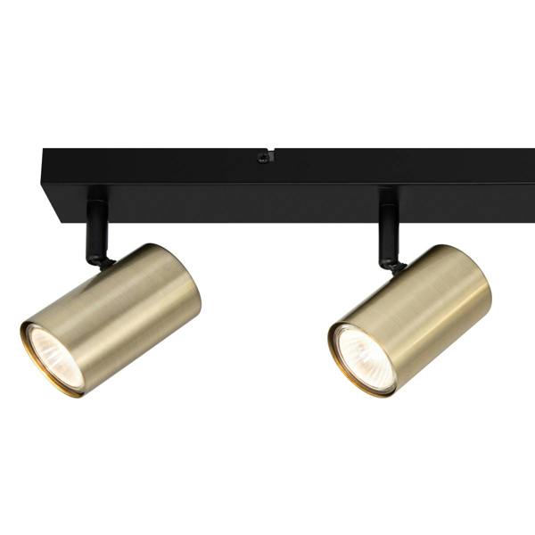 COSYLYTE Grafton 4 Light Brushed Brass Spotlight