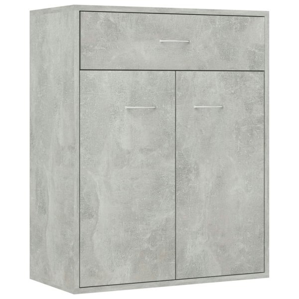 Berkfield Sideboard Concrete Grey 60x30x75 cm Engineered Wood
