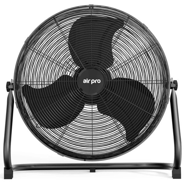 Air Pro 20" Floor Fan - Powerful Air Cooling Fan With 3 Speed Settings