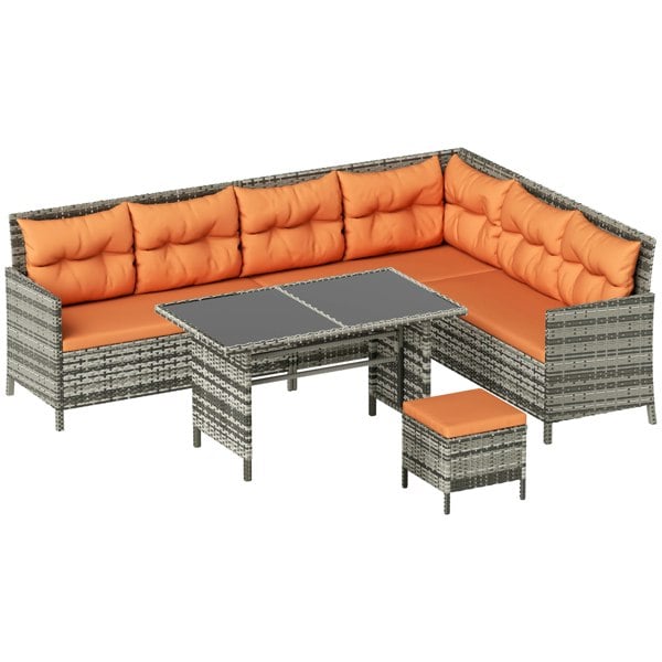 Rattan Sofa Set