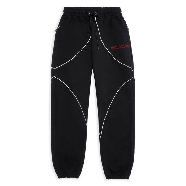 GVNMNT Clothing Co Exo Jog Pant - Black / Red