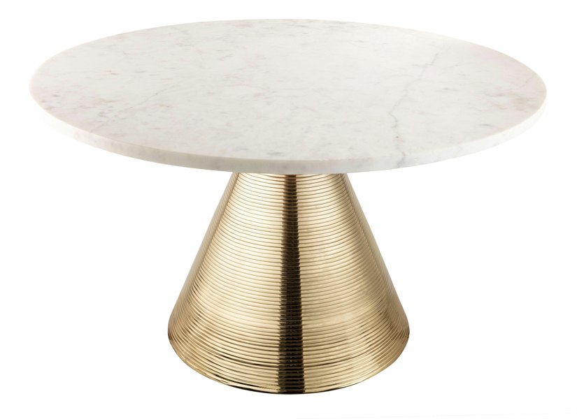 Furniture Edit Tempo Marble Coffee Table - UK