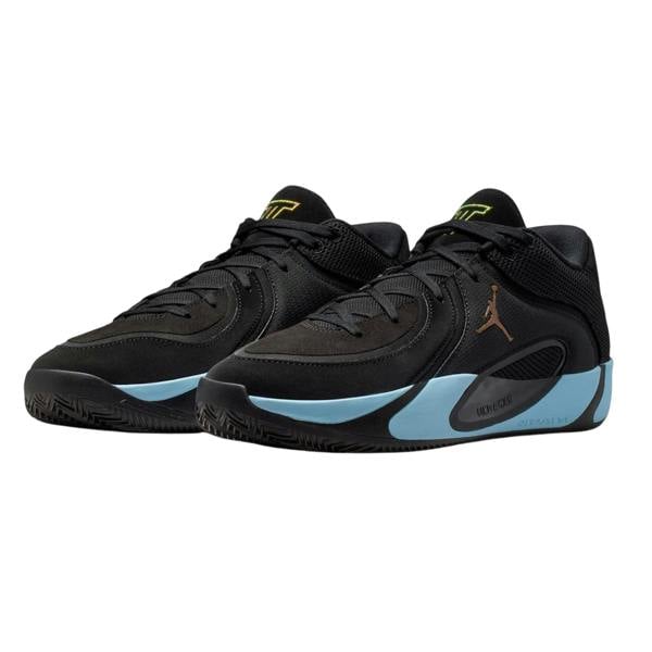 Nike Mens Air Jordan Tatum Baseball Trainers - Black/Ice Blue - 