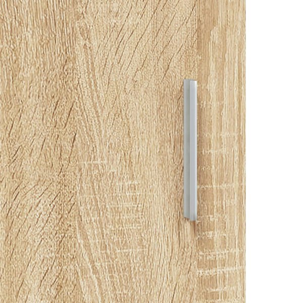 Berkfield Aquarium Stand Sonoma Oak 121x41x58 cm Engineered Wood