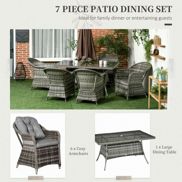 Rattan Dining Set