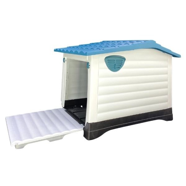 HugglePets Plastic Dog Kennel with Base (424)