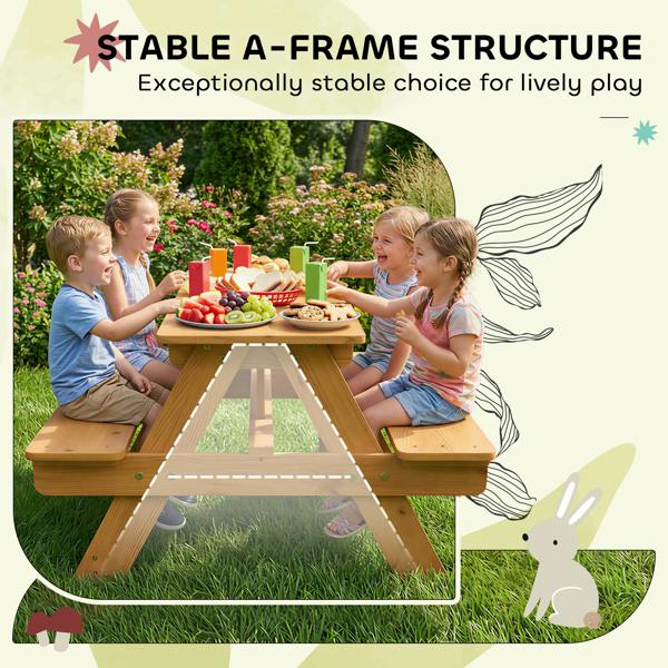 Kids Garden Table and Chair Set