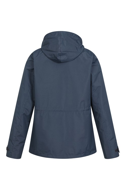 Mountain Warehouse Womens/Ladies Fell 3 in 1 Water Resistant Jacket - Navy