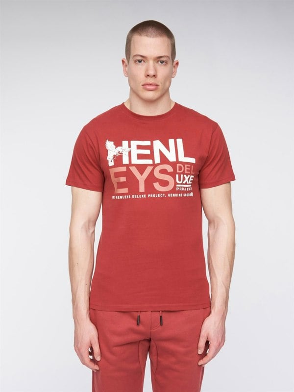 Henleys Classhen T-Shirt Deep Red
