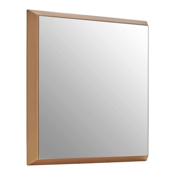 Interiors by Premier Alchemist Small Square Gold Finish Wall Mirror