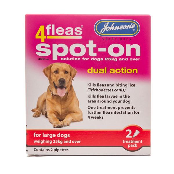 Johnson's 4 Flea Spot-On Large Dog