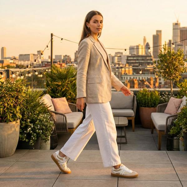 Cipriata REDA Casual Trainers in White