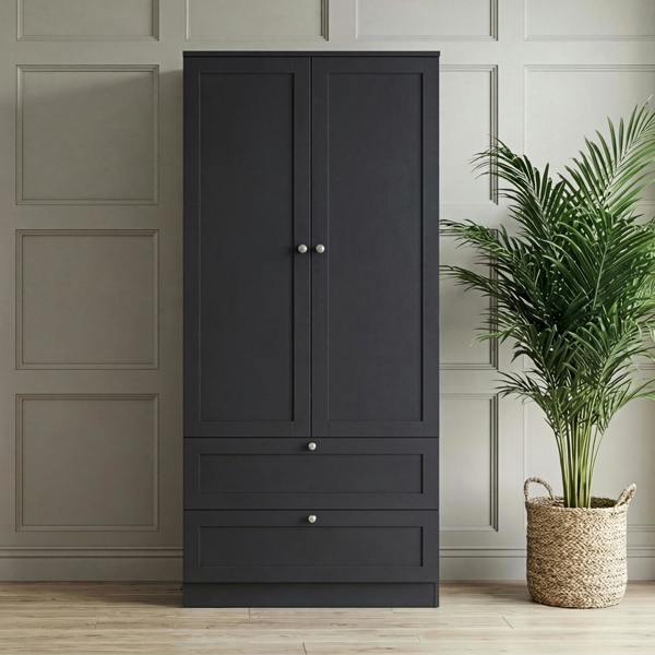 Vida Designs Altino 2 Door 2 Drawer Wardrobe