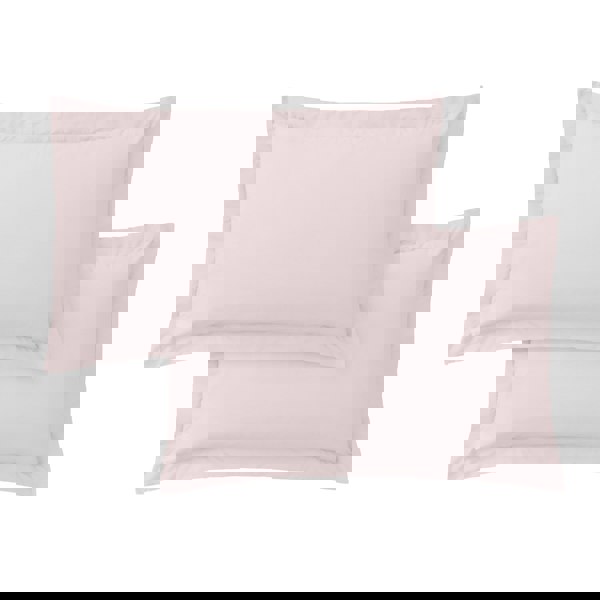 Bianca 200 Thread Count Cotton Percale Oxford Pillowcase Pair