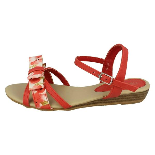 Spot On Girls Spot On Summer Bow Front Sandals