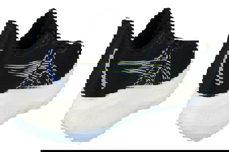 Asics Gel-Cumulus 26 Mens Running Trainers 1011B792 Sneakers Shoes  006 - Black Safety Yellow 006 - Photo 2