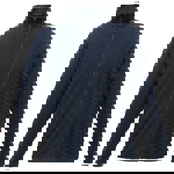 Regatta Mens Plain Micro Fleece Full Zip Jacket (Layer Lite) - Dark Navy