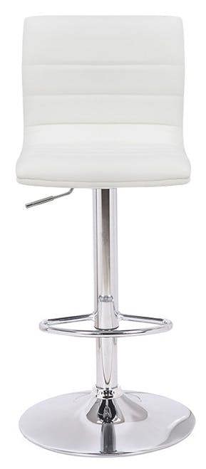 Lamboro Aldo Swivel Kitchen Barstool with Adjustable Height and Chrome Base