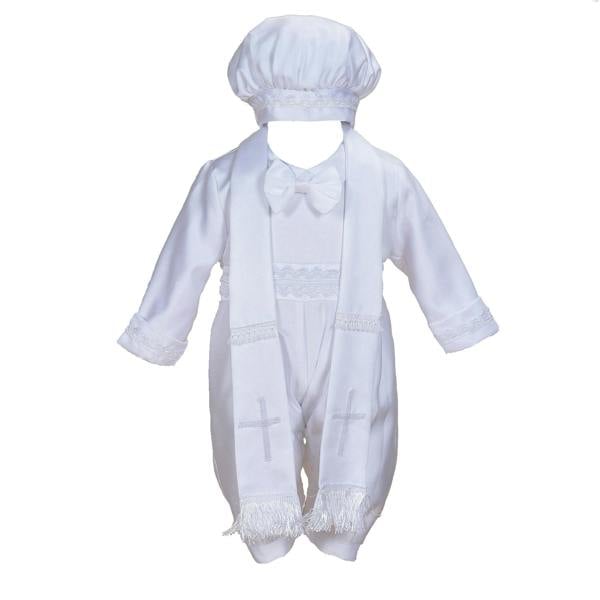Cinda Christening Set with Hat and Scarf
