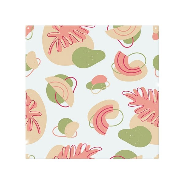 Benjamin Tate Design Botanical elements with line art Designer Splash Back