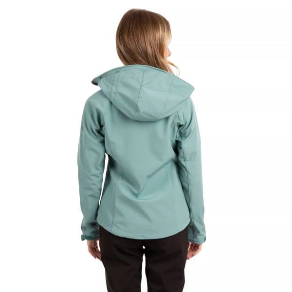 Trespass Women's Bela II Waterproof Soft Shell Jacket - Teal Mist